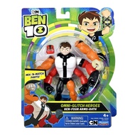 สินค้าขายดี!!! ของเล่น หุ่น เบนเทน Ben 10 Omni-Glitch Heroes Ben-Four Arms-Rath ฟิกเกอร์ โมเดล เบ็นเท็น Ten ของแท้ ของเล่น โมเดล โมเดลรถ ของเล่น ของขวัญ ของสะสม รถ หุ่นยนต์ ตุ๊กตา โมเดลนักฟุตบอล ฟิกเกอร์ Model