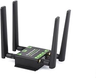 5G M.2 to Gigabit Ethernet Converter, 5G M.2 to USB3.1, Wall-Mount Support, Quad Antennas, Onboard M