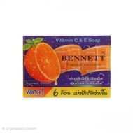 BENNETT (value pack 6 bar) Natural Extracts Vitamin C & E Soap