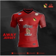 Admiral Negeri Sembilan Fa Home Yellow Player Issue Jersey T-shirt