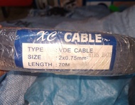 XC Cable 2 x 0.75mm (70m)
