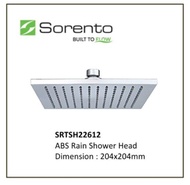 Sorento SRTSH22612 ABS Shower Head 204mm x 204mm