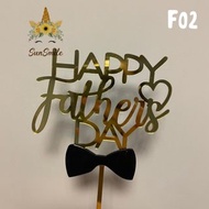 🆕父親節插牌 Happy Father’s Day 蛋糕插牌 花束插牌 ⭐️全店插牌買三個或以上包寄順豐智能櫃🌟歡迎查詢
