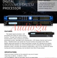 PROMO- DIGITAL CROSSOVER DAN PROCESSOR ASHLEY DLMS 4.8/ DLMS4.8 4IN 8OUT