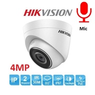 Hikvision DS-2CD1343G0-IUF 4MP POE Camera With Mic - High Quality Imaging and Efficient Compression