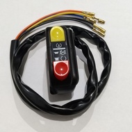 Domino right switch on off plus starter