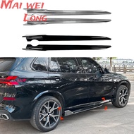 For BMW X5 G05 Performance Style Side Skirt Extension Rocker Panels Lip Splitters X5 40i 40d M60i M6