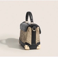 Ghg Clever & Ketch Retro Portable Box Bag Women 2025 New Style Fashion All-Match Box Shoulder Messen