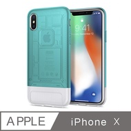 Cnr Mrt SGP/Spigen iPhone X 5.8 Inch Classic C1 10th Anniversary Phone Case Shockproof Back Cover