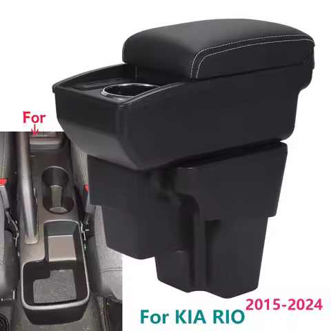 For KIA RIO Armrest Box For KIA STONIC KIA Rio lx Cerato Car Armrest Storage Box Dedicated Interior 