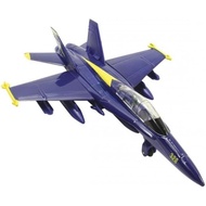 Playmaker Toys  United States Navy Blue Angels F/A-18 Super Hornet Fighter Jet 6 Inch Die Cast Metal