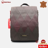 NEW ARRIVALS KICKERS PREMIUM LEATHER 3 IN 1 BACKPACK &amp; SLING BAG ( KIC-S 89880 )