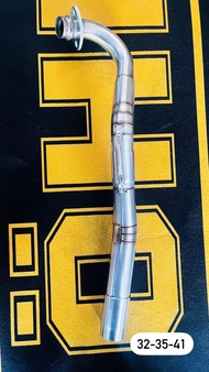 คอท่อสแตนเลสเวฟ125 เกรด 304