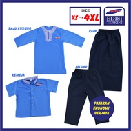 BAJU TADIKA KEMAS LELAKI & PEREMPUAN TERKINI [SEPARATE/ASING] UNIFORM TADIKA KANAK-KANAK BUDAK PAKAI