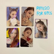 ITZY YEJI PHOTOCARD POB