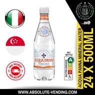 ACQUA PANNA Still Mineral Water 500ML X 24 (BOTTLE) - FREE DELIVERY within 3 working days!