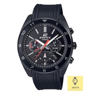 CASIO EFV-590PB-1AV / EDIFICE / Chronograph / Date / 100M WR / Resin Strap / Black