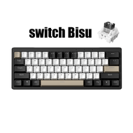 ZIFRIEND AG61 Mechanical Gaming Keyboard Hot Swap RGB Backlit Type-c Wired Mute Keyboard