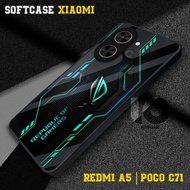 HP LR71 Softcase Glitter REDMI A5 | POCO C71 Case Mika Silicone Silicon Protective Phone Case Shiny 