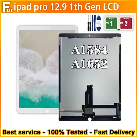 For iPad Pro 12.9" A1584 A1652 LCD Display Touch Screen Replacement For iPad Pro12.9 A1584 A1652 100