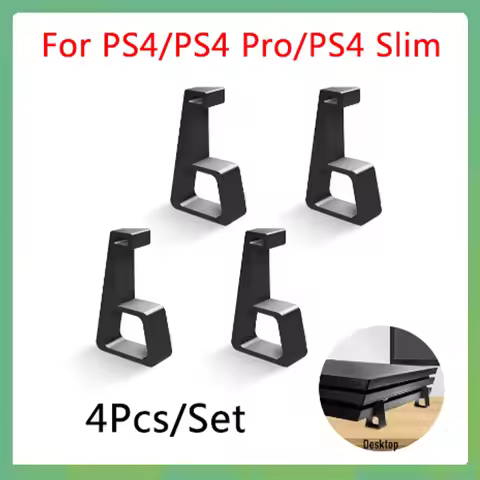 1Set For PS4 Slim Pro Feet Stand Host Cooling Bracket Holder For PlayStation4 Slim Pro Console Stand