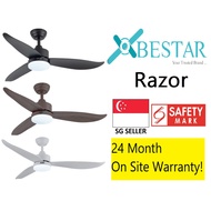 Bestar Razor Ceiling Fan with LED ( DC fan -  46/54Inch)