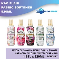Kao Flair Fragrance Fabric Softener 520ml