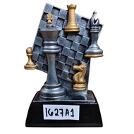 Chess trophy 1627A1 resin ceramic material