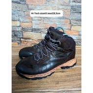 Hi-Tech waterproof outdoor mountain shoes, size 43, insole 28cm
