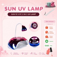 SUN YC-57C UV Nail Lamp 2in1 268W– Professional Nail Dryer
