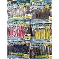 KAIDOKU PHANTOM MINNOW 8CM 3 INCI SOFT PLASTIC (BAU IKAN)