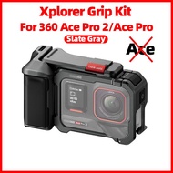 [ready stock]Authentc Xplorer Grip Kit For insta360 Ace Pro 2, Ace Pro Action Camera Aluminum Alloy 