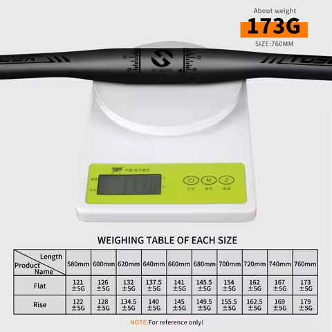 TOSEEK NEW ZF-ONE Carbon Fiber MTB Bike Handle 31.8mm Integrated Handlebar for Mountain Bicycle 580-