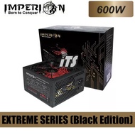 Imperion 600W Extreme Series Black Edition ATX Power Supply Unit