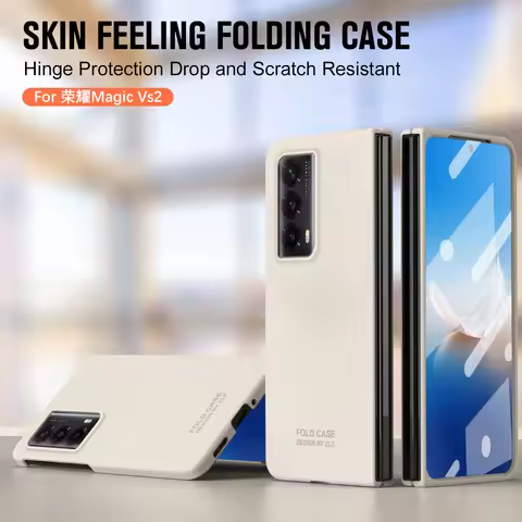 PC Folding Phone Case For Honor Magic V2 RSR with Pen Slot HD Case Film Integrated Wireless Charging