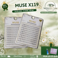 Muse X119 False Eyelashes - MUSE X119 Lower Eyelashes Separate Natural Fibers, Easy to Apply | Shop 