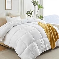 L LOVSOUL Down Alternative Comforter Full Size Duvet Insert,All Season Duvet Insert with Corner Tabs