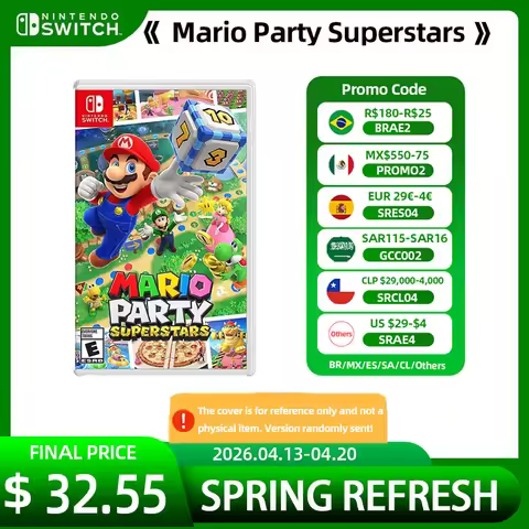 Mario Party Superstars - Nintendo Switch Game Deals 100% Official Original Physical Game Card Party 