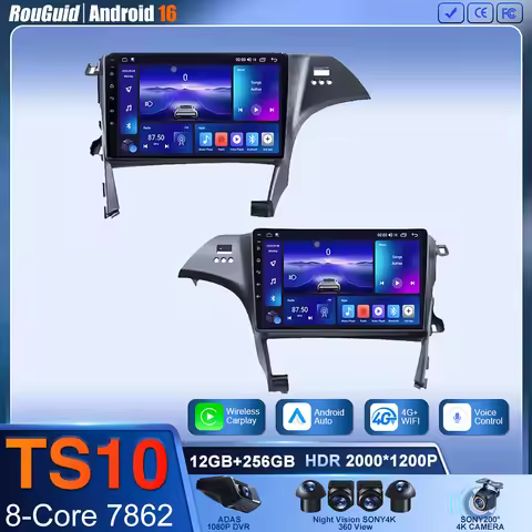 Android 16 For Toyota Prius 3 XW30 2009 - 2015 Right Hand Driver Car Radio Screen Multimedia Player 