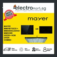 MAYER  MMIHB752CS + MMSI900LEDHS + MMDO8R HOOD+ HOB OVEN COMBO