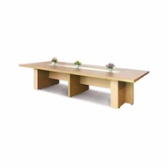 Office meeting table with wooden legs Tundo NT 190 BH36 380 x 150 x 75 cm