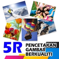 HIGH QUALITY  5R ( 5 X 7 ) PHOTO PRINT    CUCI GAMBAR 5R KUALITI TINGGI