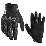 Motorcycle Gloves Mottled FOX bomber Gloves Cycling Equipment Carbon Fiber Hard Shell Leather Gloves Motorcycle Off-Road Mountain Gloves Racing Cycling Gloves Outdoor Sports Equipment