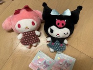 Sanrio Melody Kuromi 吸血鬼 公仔  稀有