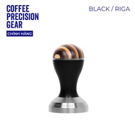 Coffee Tamper 58.5mm - Pesado Tamper - Black/Riga