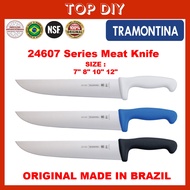 7" 8" 10" 12" Tramontina Knife 24607 Pisau Tramonita Meat Knife Butcher Knife Pisau Lapah Kitchen Kn