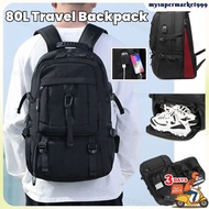35L-80L Travel Backpack Large Capacity Expandable Waterproof Sports Hiking Bag with Shoe Compartment