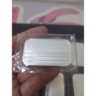 America Flag Bar 1 Oz Silver 999