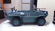 中古冇盒二手企理  1:6 WII 二戰 德軍水陸兩用車  K4347