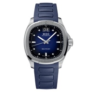 MIDO M049.526.17.041.00 M0495261704100 Men's Watch MULTIFORT TV BIG DATE Rectangular 40mm Rubber Str